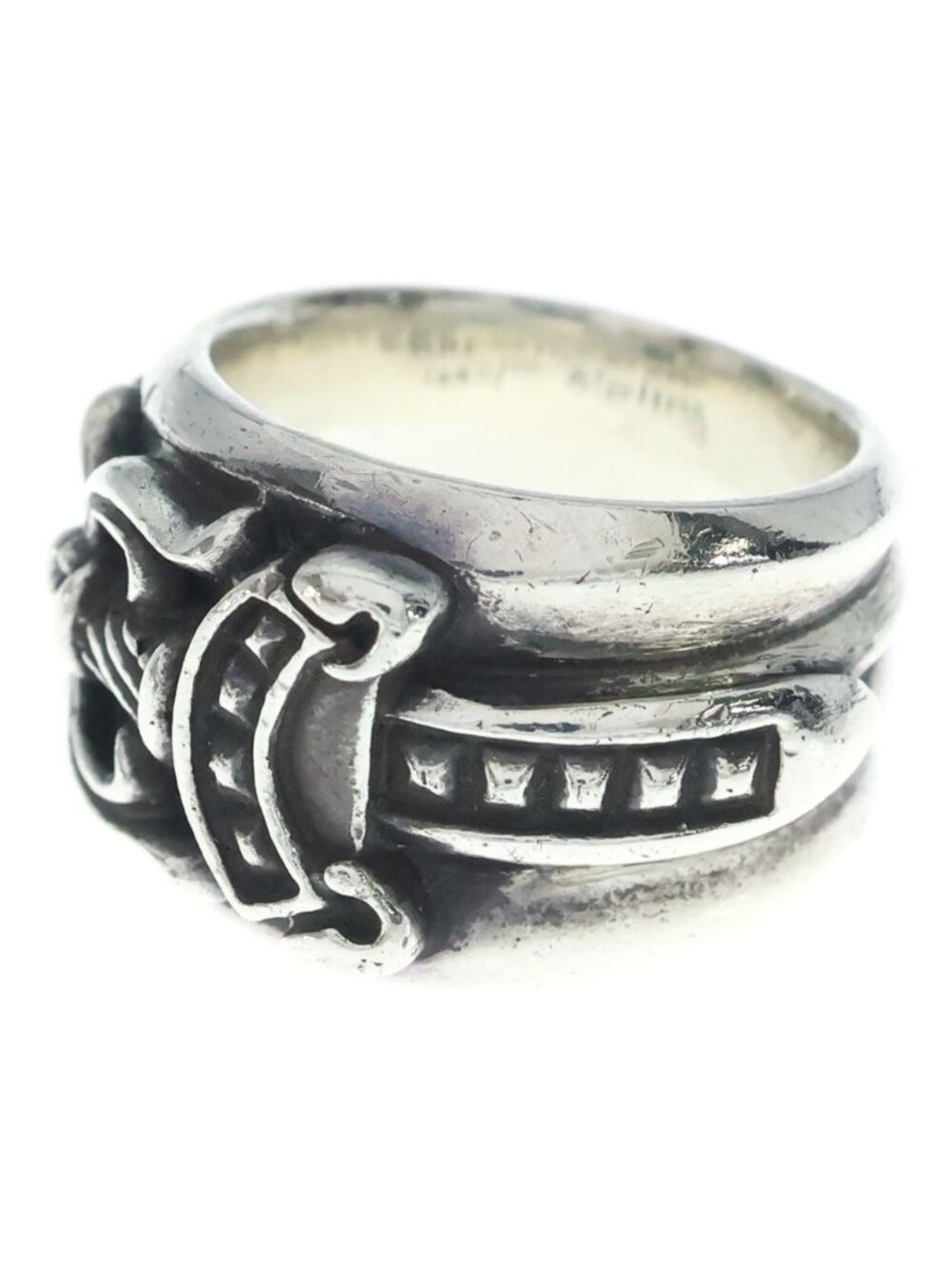Chrome Hearts Dagger Ring Silver